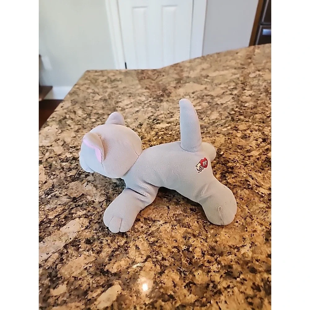 Vintage Tonka Pound Purries Plush Lot Gray Cat Laying‎ Vintage